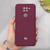 قاب گوشی Redmi 10X - Redmi Note 9 شیائومی سیلیکونی اورجینال پاک کنی سورا SORA درجه یک زیربسته زرشکی کد 1000056