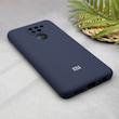 قاب گوشی Redmi 10X - Redmi Note 9 شیائومی سیلیکونی اورجینال پاک کنی سورا SORA درجه یک زیربسته سرمه ای کد 1000057