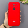 قاب گوشی Redmi 10X - Redmi Note 9 شیائومی سیلیکونی اورجینال پاک کنی سورا SORA درجه یک زیربسته قرمز کد 1000059