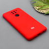 قاب گوشی Redmi 10X - Redmi Note 9 شیائومی سیلیکونی اورجینال پاک کنی سورا SORA درجه یک زیربسته قرمز کد 1000059