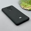 قاب گوشی Redmi 10X - Redmi Note 9 شیائومی سیلیکونی اورجینال پاک کنی سورا SORA درجه یک زیربسته مشکی کد 1000060