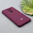 قاب گوشی Redmi 10X - Redmi Note 9 شیائومی سیلیکونی اورجینال پاک کنی سورا SORA درجه یک زیربسته زرشکی کد 1000061