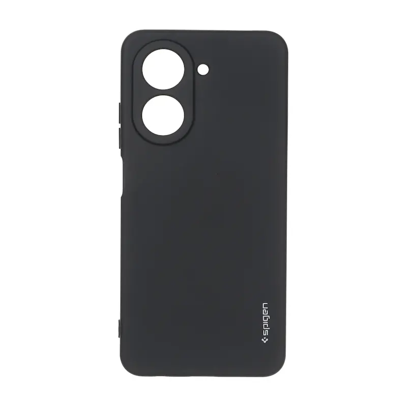 قاب گوشی Redmi A5 - Poco C71 شیائومی سیلیکونی ژله ای PC برند SPIGEN اسپیگن مشکی کد 181051