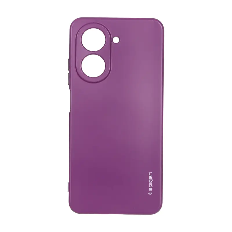 قاب گوشی Redmi A5 - Poco C71 شیائومی سیلیکونی ژله ای PC برند SPIGEN اسپیگن ارغوانی کد 181052