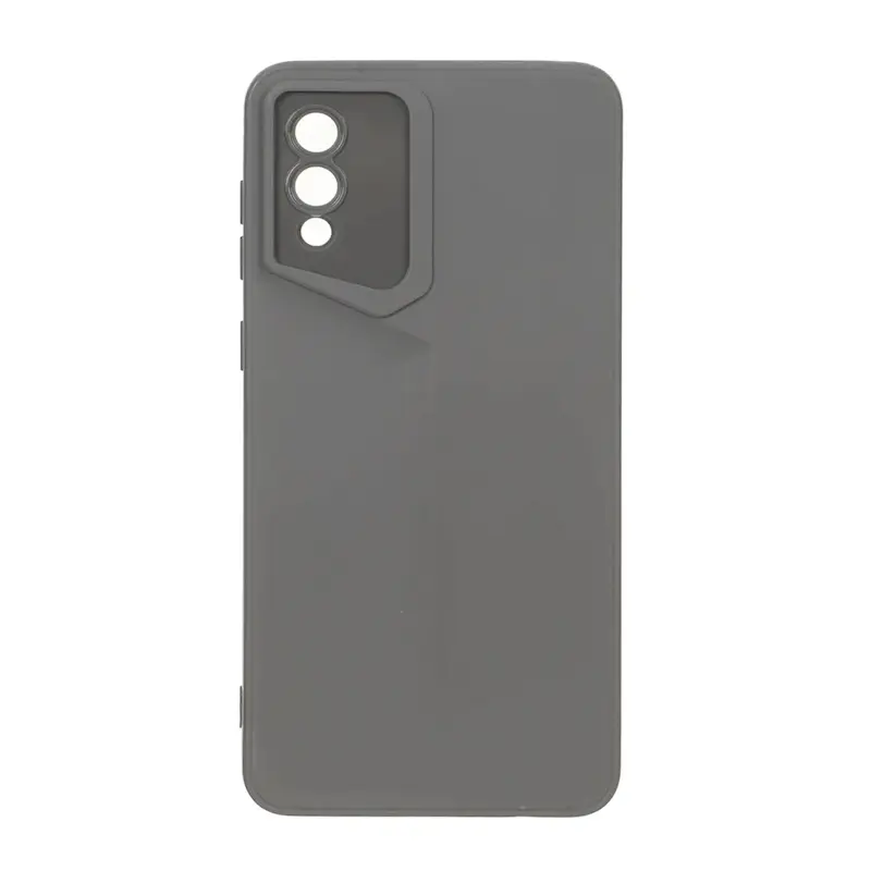 قاب گوشی Galaxy A02 - Galaxy A022 سامسونگ سری Porsche Design سیلیکونی ژله ای محافظ لنز دار خاکستری کد 181070
