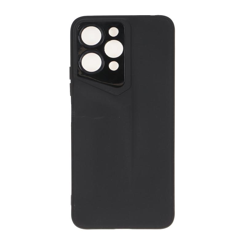 قاب گوشی Redmi 12 - Poco M6 Pro 5G شیائومی سری Porsche Design پورش دیزاین Hard LUXURY محافظ لنز دار مشکی کد 181073
