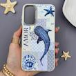 قاب گوشی Galaxy A15 سامسونگ لدر کیس سیلیکونی فانتزی لنز سیلور AMOR طرح وال نهنگ کد 169622