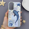 قاب گوشی Galaxy A16 سامسونگ لدر کیس سیلیکونی فانتزی لنز سیلور AMOR طرح وال نهنگ کد 169623