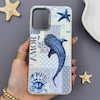 قاب گوشی Galaxy A13 4G - A04S سامسونگ لدر کیس سیلیکونی فانتزی لنز سیلور AMOR طرح وال نهنگ کد 169635