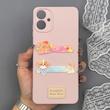 قاب گوشی Galaxy A06 سامسونگ لدر کیس سیلیکونی فانتزی طرح حیوانات PETCAT