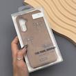 قاب گوشی Galaxy A16 سامسونگ اورجینال یونیک کیس چرمی دوخت طرح پاپیون