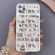 قاب گوشی iPhone 11 Pro Max آیفون فانتزی چرمی Luxury Case سری 17 طرح کتابخونه کیوت کد 169436