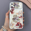 قاب گوشی iPhone 12 Pro Max آیفون فانتزی چرمی Luxury Case سری 17 طرح گل کیوت کد 169441