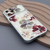 قاب گوشی iPhone 12 Pro Max آیفون فانتزی چرمی Luxury Case سری 17 طرح گل کیوت کد 169441