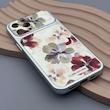 قاب گوشی iPhone 12 Pro Max آیفون فانتزی چرمی Luxury Case سری 17 طرح گل کیوت کد 169441
