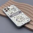 قاب گوشی iPhone 12 Pro Max آیفون فانتزی چرمی Luxury Case سری 17 طرح Dior کیوت کد 169444