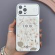 قاب گوشی iPhone 12 Pro Max آیفون فانتزی چرمی Luxury Case سری 17 طرح Dior کیوت کد 169445