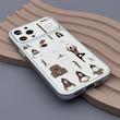 قاب گوشی iPhone 12 Pro Max آیفون فانتزی چرمی Luxury Case سری 17 طرح Coffe کیوت کد 169446