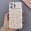 قاب گوشی iPhone 16 Pro Max آیفون فانتزی چرمی Luxury Case سری 17 طرح پلنگی کیوت کد 169477