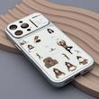 قاب گوشی iPhone 16 Pro Max آیفون فانتزی چرمی Luxury Case سری 17 طرح Coffe کیوت کد 169482