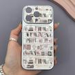 قاب گوشی iPhone 16 Pro آیفون فانتزی چرمی Luxury Case سری 17 طرح کتابخونه کیوت کد 169489