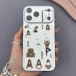 قاب گوشی iPhone 17 Pro Max آیفون فانتزی چرمی Luxury Case سری 17 طرح Coffe کیوت کد 169501