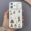 قاب گوشی iPhone 17 آیفون فانتزی چرمی Luxury Case سری 17 طرح Coffe کیوت کد 169519