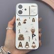 قاب گوشی iPhone 17 آیفون فانتزی چرمی Luxury Case سری 17 طرح Coffe کیوت کد 169519