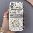 قاب گوشی iPhone 17 آیفون فانتزی چرمی Luxury Case سری 17 طرح Dior کیوت کد 169520