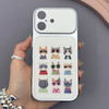 قاب گوشی iPhone 17 آیفون فانتزی چرمی Luxury Case سری 17 طرح گربه کیوت کد 169525
