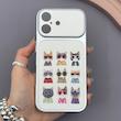 قاب گوشی iPhone 17 آیفون فانتزی چرمی Luxury Case سری 17 طرح گربه کیوت کد 169525