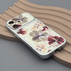قاب گوشی iPhone 17 آیفون فانتزی چرمی Luxury Case سری 17 طرح گل کیوت کد 169526
