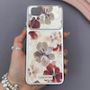 قاب گوشی Redmi Note 11 4G - Redmi Note 11S شیائومی فانتزی چرمی Luxury Case سری 17 طرح گل کیوت کد 169531