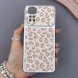 قاب گوشی Redmi Note 11 4G - Redmi Note 11S شیائومی فانتزی چرمی Luxury Case سری 17 طرح پلنگی کیوت کد 169532