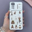 قاب گوشی Redmi Note 11 4G - Redmi Note 11S شیائومی فانتزی چرمی Luxury Case سری 17 طرح Coffe کیوت کد 169536