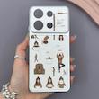 قاب گوشی Redmi Note 13 4G شیائومی فانتزی چرمی Luxury Case سری 17 طرح Coffe کیوت کد 169537