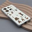 قاب گوشی Redmi Note 13 4G شیائومی فانتزی چرمی Luxury Case سری 17 طرح Coffe کیوت کد 169537