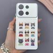 قاب گوشی Redmi Note 13 4G شیائومی فانتزی چرمی Luxury Case سری 17 طرح گربه کیوت کد 169544