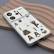 قاب گوشی Redmi Note 14 4G شیائومی فانتزی چرمی Luxury Case سری 17 طرح Coffe کیوت کد 169554