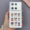 قاب گوشی Redmi Note 13 Pro 4G - Poco M6 Pro 4G شیائومی فانتزی چرمی Luxury Case سری 17 طرح گربه کیوت کد 169566