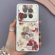 قاب گوشی Redmi Note 15 Pro 4G شیائومی فانتزی چرمی Luxury Case سری 17 طرح گل کیوت کد 169585