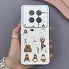 قاب گوشی Redmi Note 15 Pro 4G شیائومی فانتزی چرمی Luxury Case سری 17 طرح Coffe کیوت کد 169590