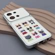 قاب گوشی Redmi 15C - Poco C85 شیائومی فانتزی چرمی Luxury Case سری 17 طرح گربه کیوت کد 169598