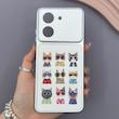قاب گوشی Redmi A5 - Poco C71 شیائومی فانتزی چرمی Luxury Case سری 17 طرح گربه کیوت کد 169604