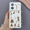قاب گوشی Redmi A5 - Poco C71 شیائومی فانتزی چرمی Luxury Case سری 17 طرح Coffe کیوت کد 169608