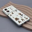 قاب گوشی Redmi A5 - Poco C71 شیائومی فانتزی چرمی Luxury Case سری 17 طرح Coffe کیوت کد 169608