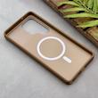 قاب گوشی Galaxy S26 Ultra سامسونگ لوکس اورجینال Hard Case مات مگ سیف دار یونیک کیس دولرو Dulero Shock Proof قهوه ای کد 167039