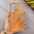 قاب گوشی Galaxy S26 Ultra سامسونگ اورجینال AV Case Dulero طلقی شفاف مگ سیف دار Shock Proof کد 167056