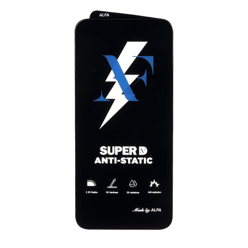 گلس گوشی Redmi Note 15 Pro 5G - Xiaomi 15T - 15T Pro - Poco F7 شیائومی شیشه ای ALFA آلفا سری Super ANTI STATIC 9H فول کاور FULL Cover اورجینال