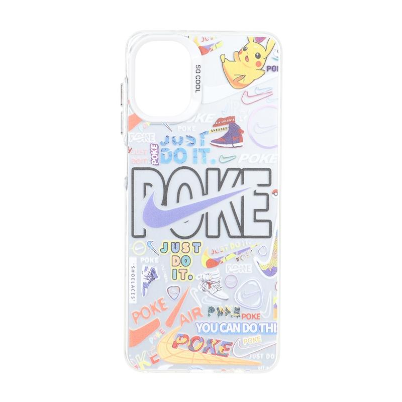 قاب گوشی Galaxy A07 سامسونگ So CooL سوکول اورجینال فانتزی دکمه کرومی طرح گرافیتی NIKE